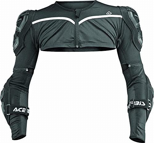 Acerbis Chaqueta Protectora Mx 2018 Cosmo 2.0 Negro-Gris (S/M, Negro)