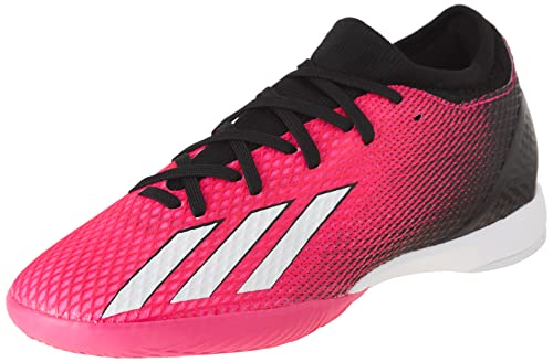 adidas X SPEEDPORTAL.3 - Zapatos de fútbol para interiores para hombre, Team Shock Pink 2/Zero Metalic/Core Black, 41 EU