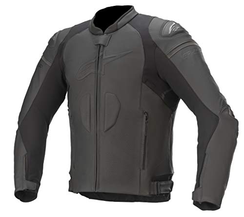 Alpinestars GP Plus R v3 Airflow Chaqueta de cuero para motocicleta, negro/negro, 64