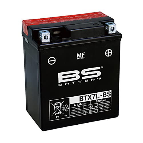 Batería moto YTX7L-BS YTX7L BS, BS BATTERY , 12 V 6 Ah