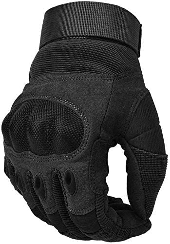 COZOME Guantes de Moto para Hombre, Guante de Verano para Pantalla Táctil con Nudillos Duros, Guantes Protectores para Airsoft Motocross Scooter Ciclomotores ATV Paitball Bicicleta de Montaña