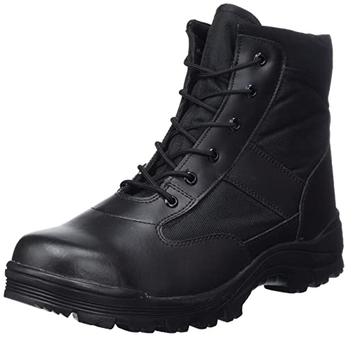 Mil-Tec Botas de Seguridad Negro Negro Talla:41