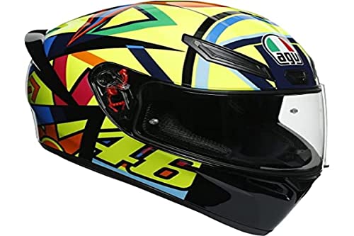 AGV K1 Casco Moto, Adultos Unisex, Rossi, Large