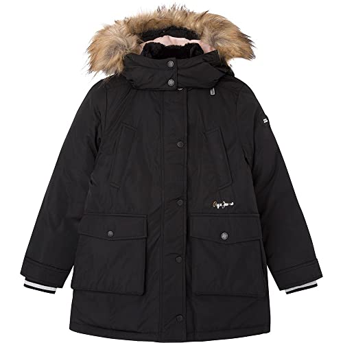 Pepe Jeans Aspen Chaquetas, Negro (Black), 4 Años para Niñas