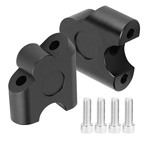 Elevador de Manillares para moto , Elevador de barra de manija de motocicleta universal de 22 mm, Abrazadera de manillar Mover hacia atrás Adaptador de montaje