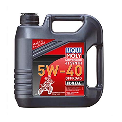 Liqui Moly 3019 - Aceite de motor, 4T Synth, 5W-40, Offroad Race, Booklet, 4 l