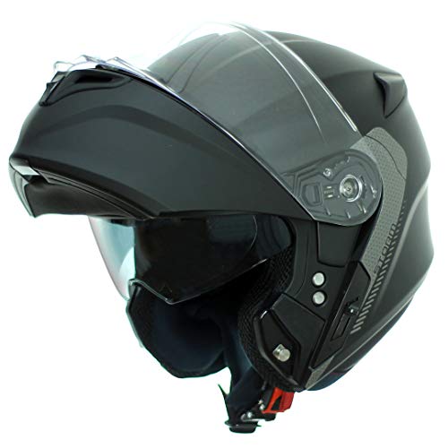 AXXIS CASCO FU406SV STORM SV SOLID A1 NEGRO MATE TALLA XS