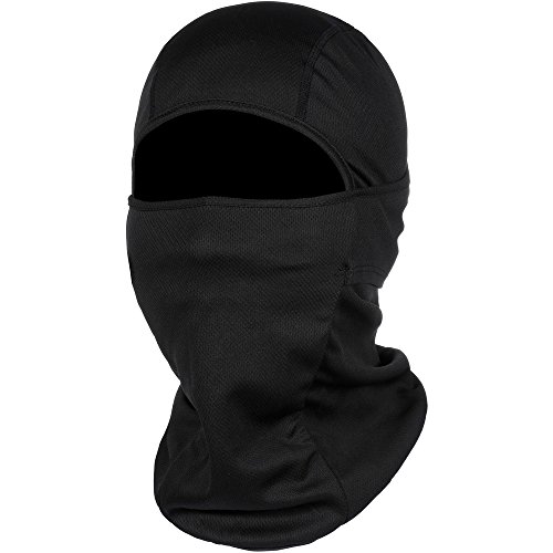 Rovtop Balaclava Máscara Pasamontañas Protector para Ciclismo Esqui contra Viento,Balaclava Moto Negro