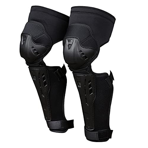 IXS Assault Knee-/Shin Guard Black S Protecciones, Unisex Adulto, Negro