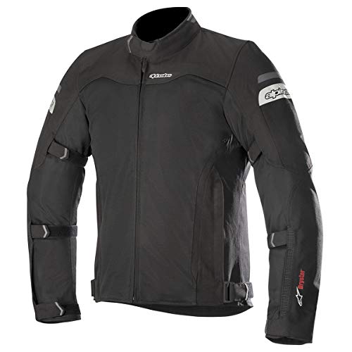 Alpinestars Leonis Drystar Air - Chaqueta de moto para hombre, color negro, talla 3XL