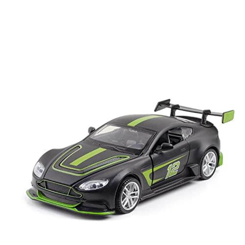 Vehículos Modelos de Aleación 1 32 Para Aston Martin GTR, Modelo De Coche De Fundición A Presión De Aleación, Regalos De Colección De Juguetes Para Niños Coches Juguete 2022 2023 ( Color : Negro )