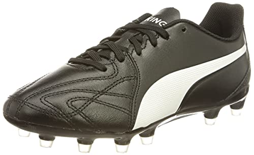 PUMA King Hero 21 FG, Zapatillas Deportivas Unisex Adulto, Multicolor Black White, 37.5 EU