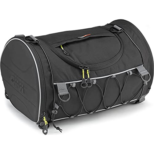 GIVI EA107B Easy Bag Bolso de Equipaje con Correa Hombrera, Color Negro, Volumen 33 Litros, Carga Máxima 4 Kg