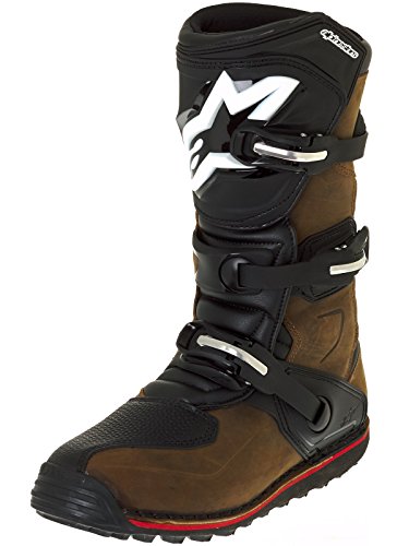 Botas Mx Alpinestars 2017 Tech-T Marron Oiled (Eu 43 / Us 9 , Marron)