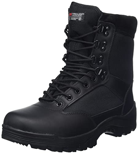 Botas Mil-Tec Tactical con cremallera YKK, para trekking, de montaña, disponible en varios modelos, color, talla 42/ UK 9