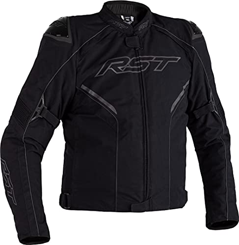 RST Sabre Airbag CE Chaqueta de Moto Textil Negra para Hombre 50