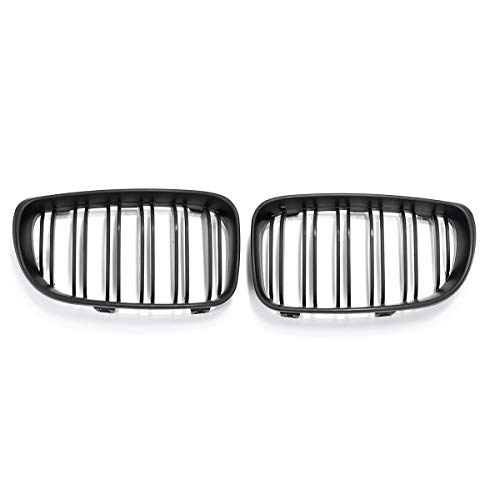 Forspero Frente Negro Mate Rejilla Parrilla De Riñón para BMW E87 1 Serie 08-13