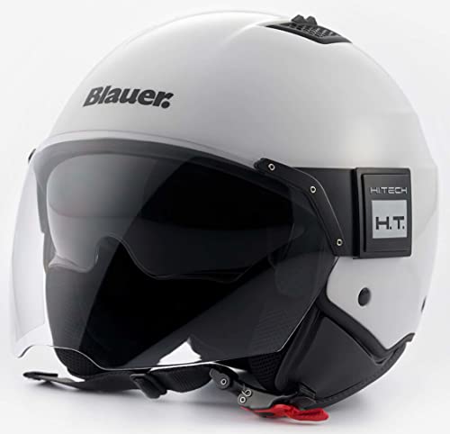 Blauer BET Monochrome Casco Jet (White,L (58/60))