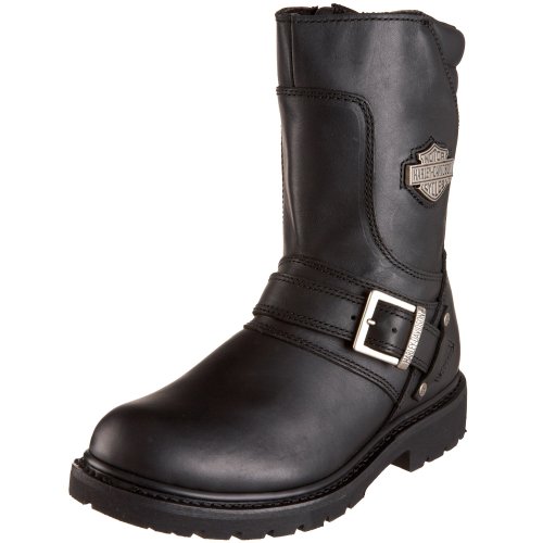 Harley Davidson Hombre Booker Cuero Black Botas 42 EU