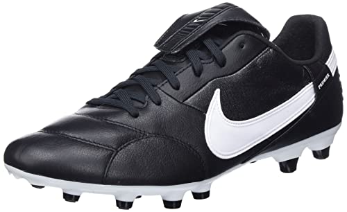 NIKE The Premier 3 FG, Low Top Hombre, Black/White, 42 EU