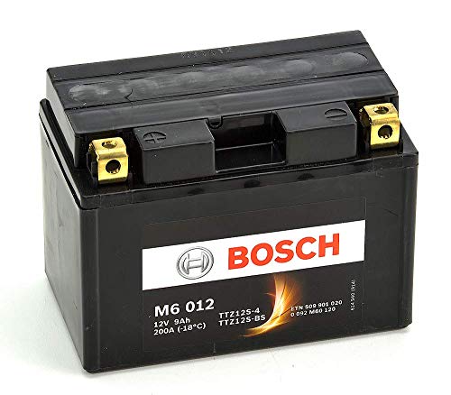 Bosch M6012 Batería motocicleta YTZ12S-4 / YTZ12S-BS - 12 V AGM 9A/h-200A