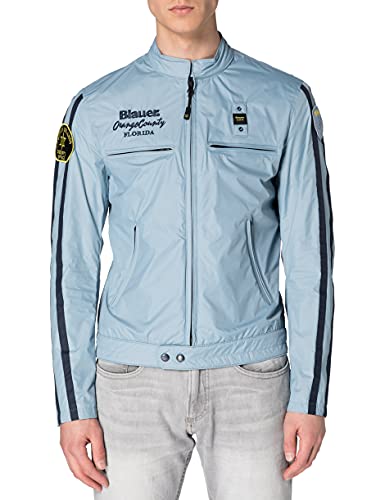 Blauer Giubbini Corti Foderato Chaqueta, 840 Azul Oscuro, S para Hombre