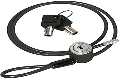 Lam90601 - candado antirrobo con cable de seguridad lampa para cascos, bicicletas, motos y