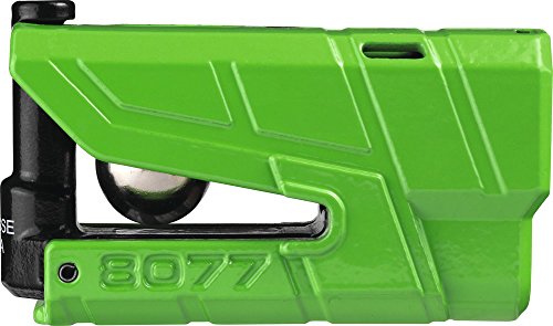 Abus 78608-2 - Bloquede disco de alarma para moto, homologado SRA, verde