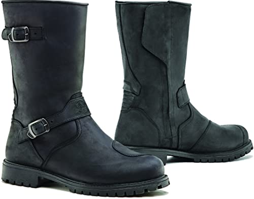 FORMA Fort98w-9939, Botas de Moto Hombre, Negro, 39 EU