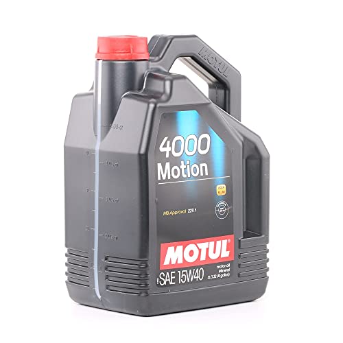 MOTUL 100295 4000 Motion 15 W-50 de 40, 5 L