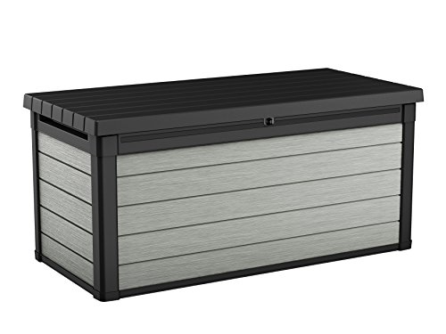 Keter Denali 150 - Arcón Exterior Denali, 570 litros, gris, 151.7 x 72.5 x 70 cm