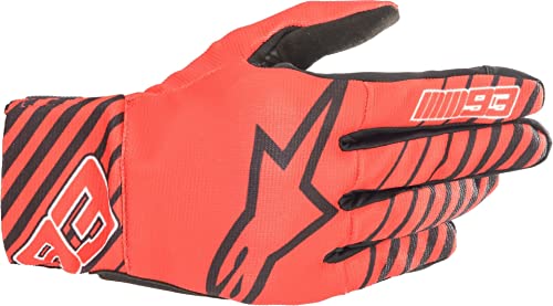 Alpinestars MM93 Aragon Stripe Guantes de Moto (Red/Black/White,2XL)