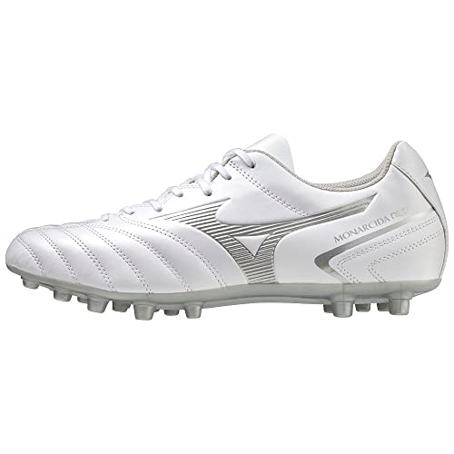 Mizuno Monarcida Neo Ii Select Ag Zapatillas de fútbol para Unisex adulto, Blanco (White/Hologram), 45 EU