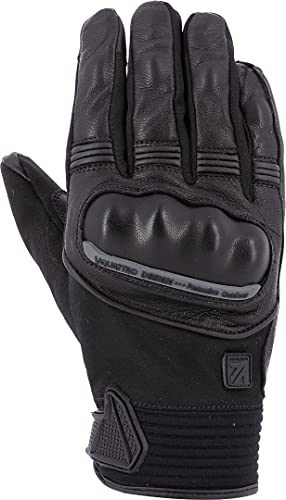 Vquattro Grind 18 Guantes de Motocicleta (Black,L)