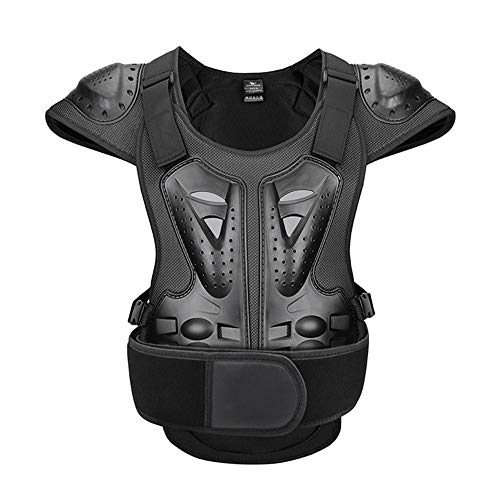 SJAPEX Chaleco Protector para Motocicletas Moto Hombre Protección de Pecho Corporal Proteger Espalda Chaqueta de esquí Ropa Protectora de Cuerpo Armadura para Esquí Patinaje