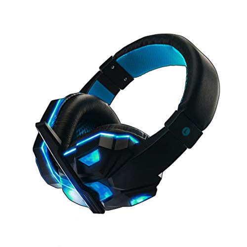 2023 Nuevo - para N- 3.5mm Gaming Over-Ear Headset Stereo Gaming Micrófono Auricular Bluetooth Auriculares Chatterbox, Negro, Talla única