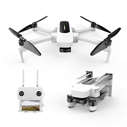 HUBSAN Zino GPS FPV Drone Plegable 4K Cámara 3 Ejes cardán App WiFi Control Image Tracking Follow Me Fotografía Panorámica Vuelo en línea Waypoint Órbita