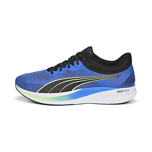 PUMA - Redeem Profoam, Zapatillas para Correr de Carretera para Hombre, Zafiro Real Puma Negro Lima Efervescente, 42.5 EU