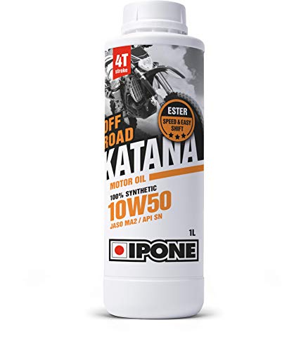 Ipone 800015 Katana Off Road 10W50 - Aceite para Motor de 4 Tiempos de Todoterreno