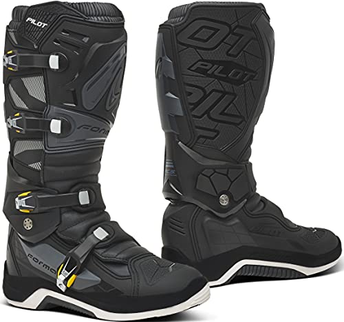 Forma - Botas de moto Pilot Homología CE Black/AnTHRACIDAD T41