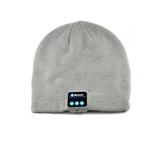 Z-P Unisex Fshion Knitted Warm Hat Bluetooth Stereo Music Hat