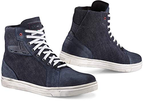 Tcx STREET ACE DENIM - Botas de moto, color azul, 45