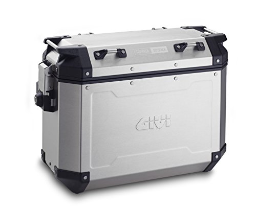 Givi Trekker Outback natural 37 litros - par de casos de Aluminio Lateral, Carga Máxima 10 Kg,