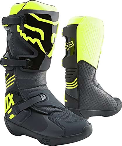 Fox COMP BOOT BLACK/YELLOW 10