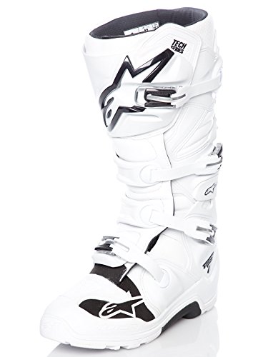 Alpinestars Tech 7 Enduro - Botas de moto para hombre, color blanco