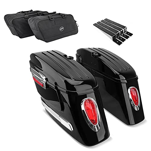 Alforjas rigidas para Suzuki Intruder M 1800 R + Bolsas SC7