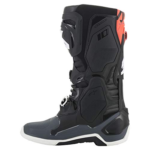 Alpinestars Crosslaarzen Tech 10 Black/Grey/Orange-40.5 (EU)