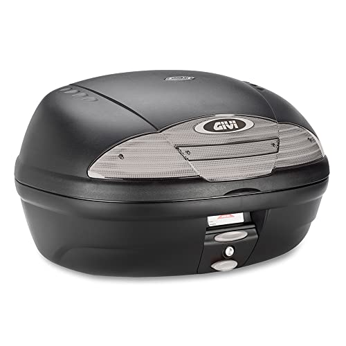 GIVI Simply II Tech E450NT - Baúl de almacenaje con catadióptrico Ahumado, 45 l