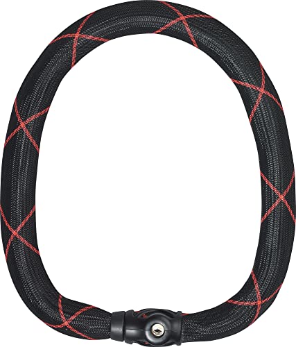 ABUS Ivy Chain 9210 - Candado para moto de acero endurecido - Cadena de 10 mm de grosor - Abus nivel de seguridad 13-170 cm, color negro