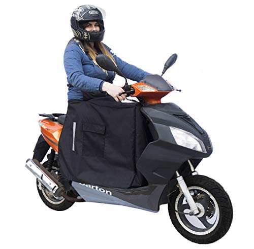 Manta Térmica Cubrepiernas para Scooter Bicicleta una Funda para el Conductor 100% Impermeable Cubre-piernas [088]